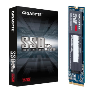 GIGABYTE NVME 256GB M.2 2280 PCIe Gen3 Internal SSD (GP-GSM2NE3256GNTD)